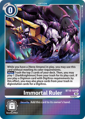 Immortal Ruler