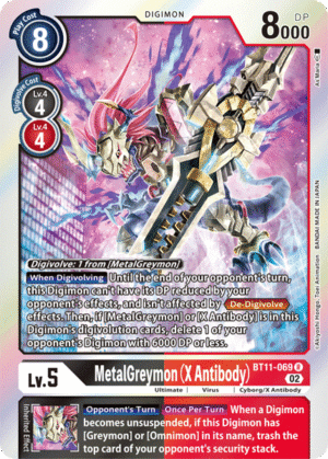 MetalGreymon (X Antibody)