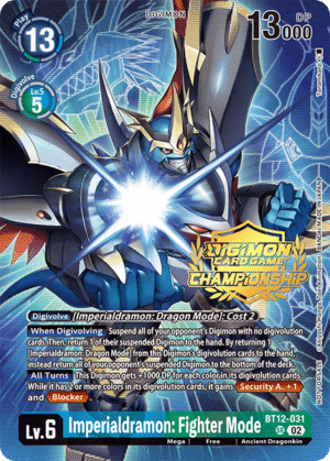 Imperialdramon: Fighter Mode