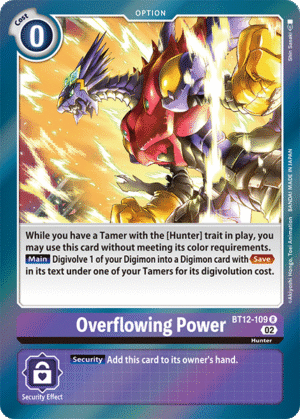 Overflowing Power Overflowing Power