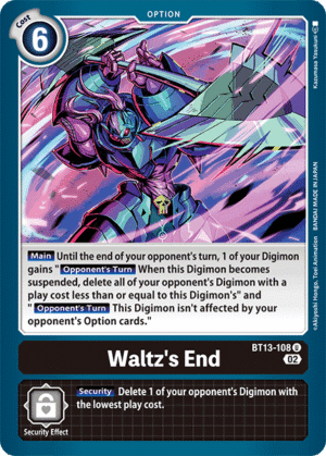 Waltz’s End