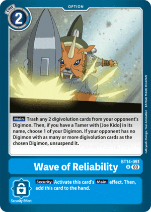 Wave of Reliability