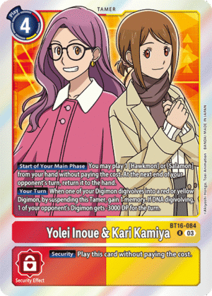 Yolei Inoue & Kari Kamiya Yolei Inoue & Kari Kamiya