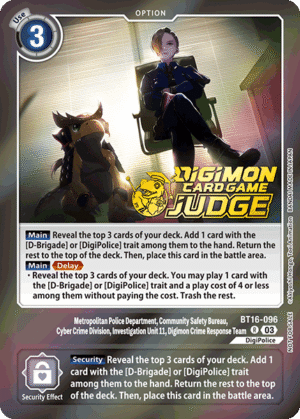 Metropolitan Police Department, Community Safety Bureau, Cyber Crime Division, Investigation Unit 11, Digimon Crime Response Team