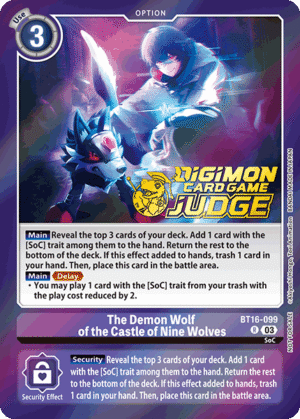 The Demon Wolf of the Castle of Nine Wolves
