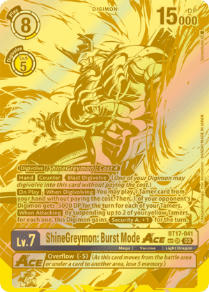 ShineGreymon: Burst Mode ACE