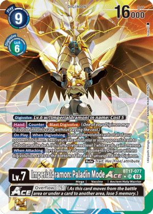 Imperialdramon: Paladin Mode ACE