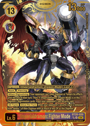 Imperialdramon: Fighter Mode
