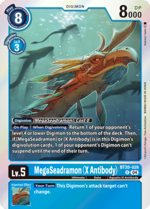 MegaSeadramon (X Antibody)