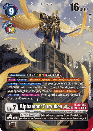 Alphamon: Ouryuken ACE