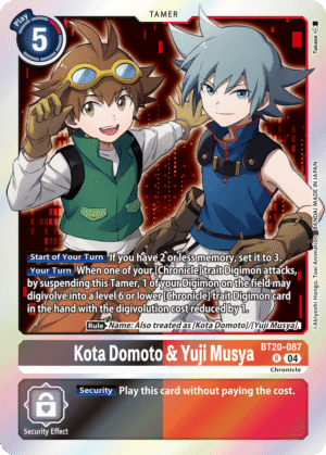 Kota Domoto & Yuji Musya