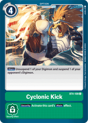 Cyclonic Kick Cyclonic Kick
