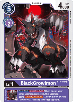 BlackGrowlmon BlackGrowlmon
