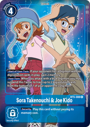 Sora Takenouchi & Joe Kido