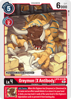 Greymon (X Antibody) Greymon (X Antibody)