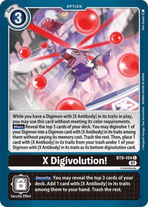 X-Digivolution X-Digivolution