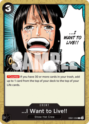 …I Want to Live!!