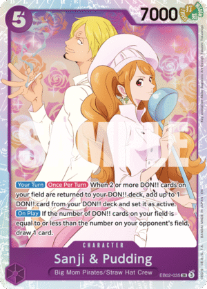 Sanji & Pudding