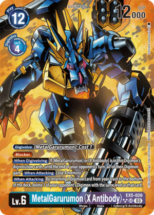 MetalGarurumon (X Antibody)