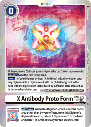 X Antibody Proto Form