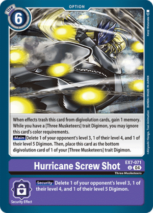 Hurricane Screw Shot