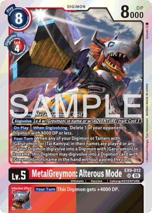 MetalGreymon: Alterous Mode