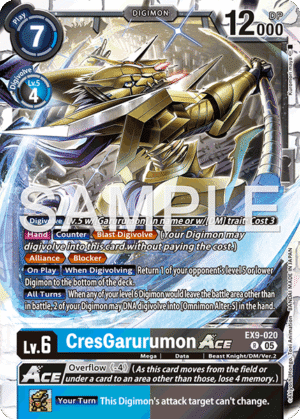 CresGarurumon ACE CresGarurumon ACE