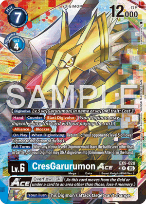 CresGarurumon ACE CresGarurumon ACE