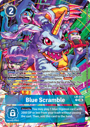 Blue Scramble