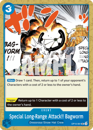Special Long-Range Attack!! Bagworm