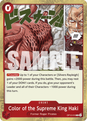 Color of the Supreme King Haki