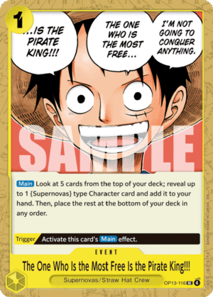 The One Who Is the Most Free Is the Pirate King!!!