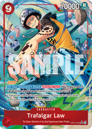 Trafalgar Law – OP14-009 (Alternate Art)