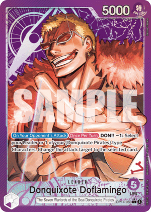 Donquixote Doflamingo – OP14-060 (Alternate Art)