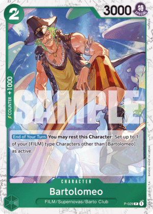 Bartolomeo (P-029) (Jolly Roger Foil)