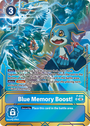 Blue Memory Boost!