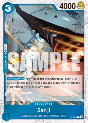 Sanji – P-068 (Pirate Foil)