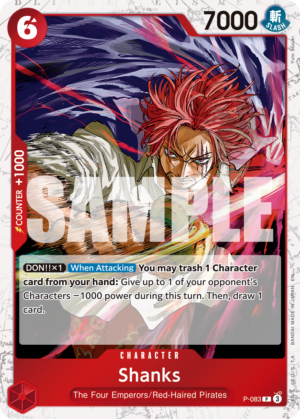 Shanks – P-083 (Pirate Foil)