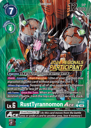 RustTyrannomon Ace