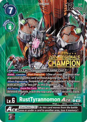 RustTyrannomon Ace