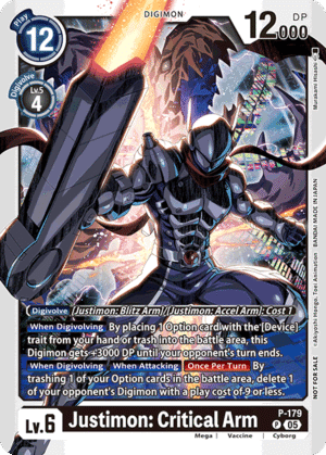Justimon: Critical Arm