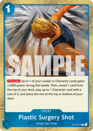Plastic Surgery Shot – ST12-017 (Pirate Foil)