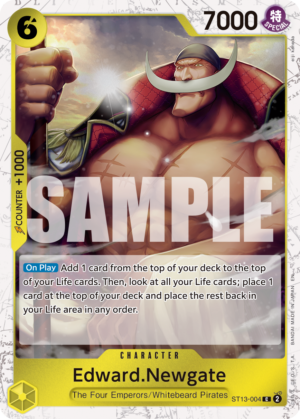 Edward.Newgate – ST13-004 (Pirate Foil)