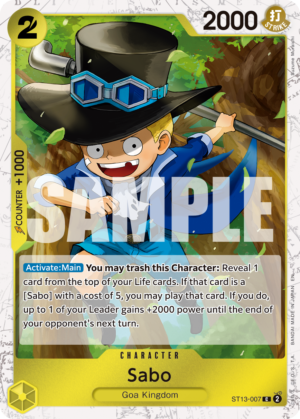 Sabo – ST13-007 (Pirate Foil)