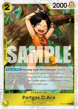 Portgas.D.Ace – ST13-010 (Pirate Foil)