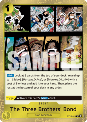 The Three Brothers’ Bond (Pirate Foil)