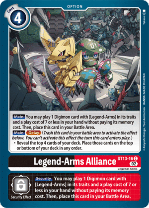 Legend-Arms Alliance
