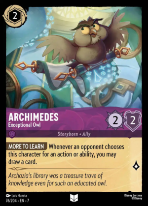Archimedes – Exceptional Owl Archimedes – Exceptional Owl