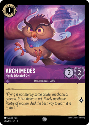 Archimedes – Highly Educated Owl