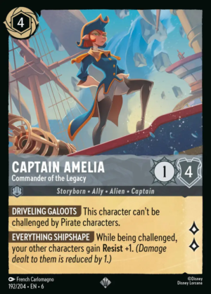 Captain Amelia – Commander of the Legacy Captain Amelia – Commander of the Legacy